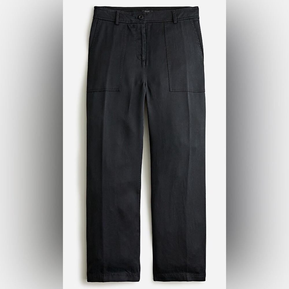NEW J Crew Drapey viscose-blend twill pant!!!